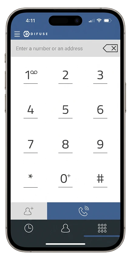 Difuse Phone App